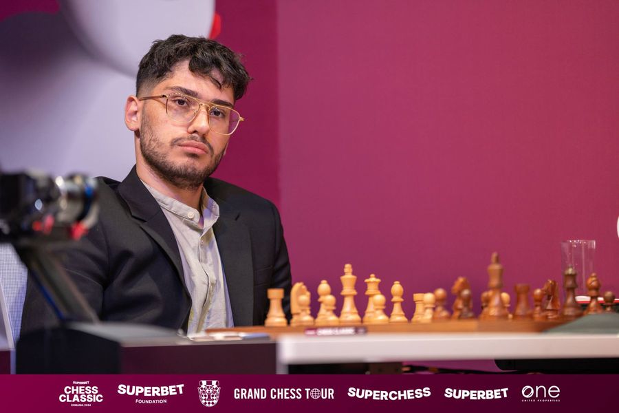 O victorie și patru remize au constituit rezultatul celei de-a șasea runde de la Superbet Chess Classic România 2024