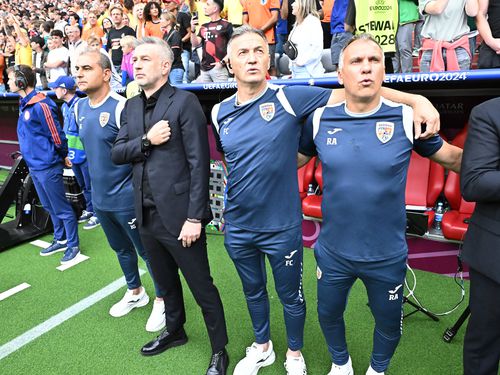 Edi Iordănescu și stafful său de la Euro 2024, foto: Imago