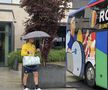 Rămas bun, Würzburg! „Tricolorii” au plecat spre România: moment emoționant în fața hotelului + Iordănescu, Stanciu și Burleanu, întâlnire cu suporterii