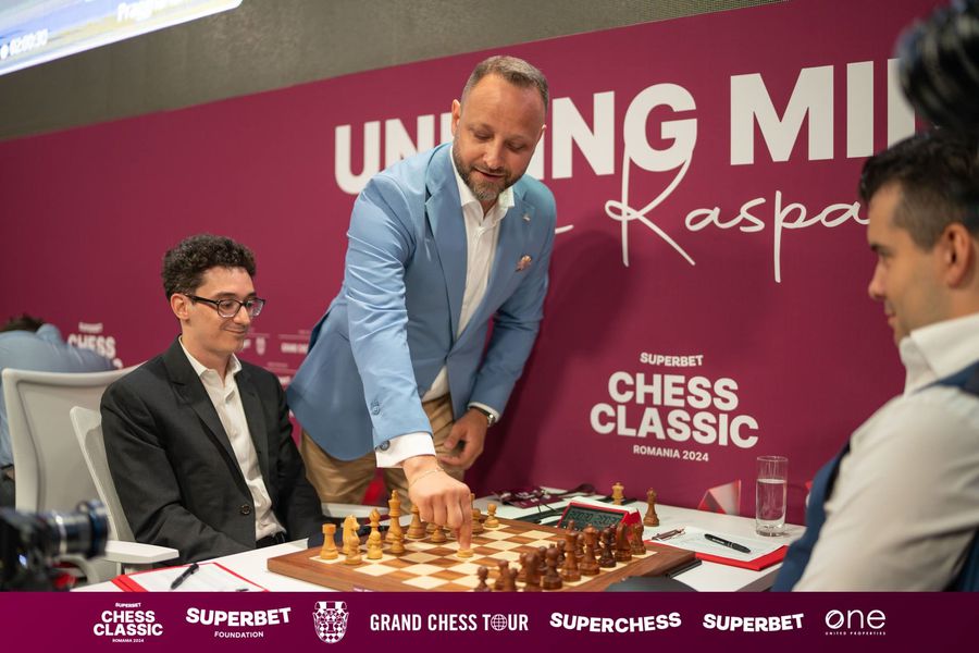 O victorie și patru remize au constituit rezultatul celei de-a șasea runde de la Superbet Chess Classic România 2024