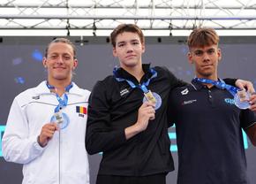 A doua medalie pentru România la CE de juniori de la Samorin » Robert Badea a cucerit argintul la 200 m mixt