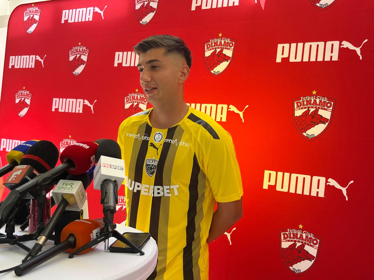 Dinamo și-a prezentat echipamentele pentru sezonul 2025-2026