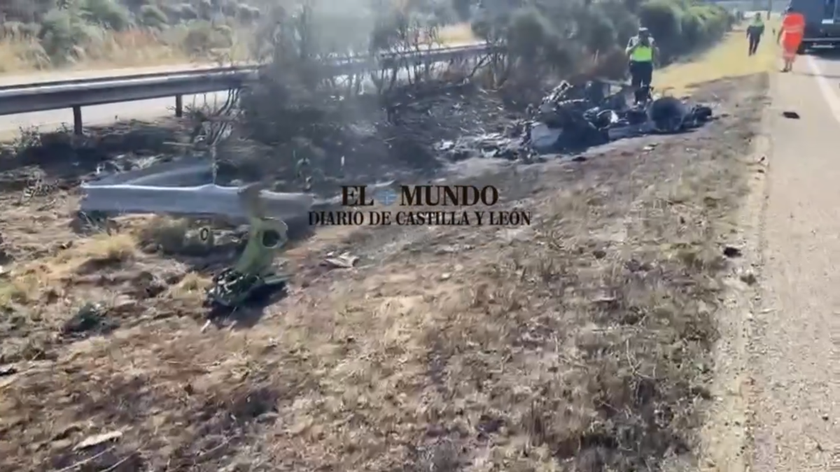 Imagini de la locul accidentului în care a murit Diogo Jota