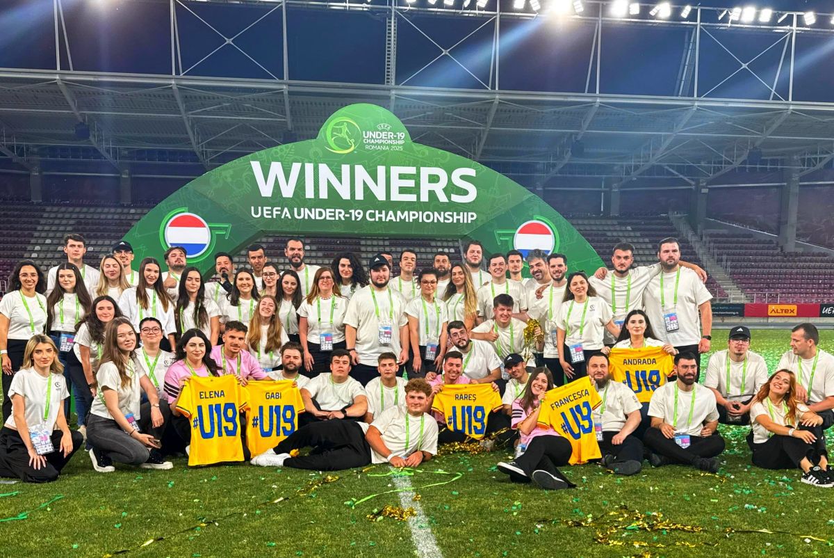 Insider în lumea nevăzută de la EURO U19, turneul organizat în România: „8 roluri cheie cu activități și cerințe diferite. Cea mai complexă experiență de până acum”