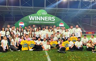 Insider în lumea nevăzută de la EURO U19, turneul organizat în România: „8 roluri cheie cu activități și cerințe diferite. Cea mai complexă experiență de până acum”