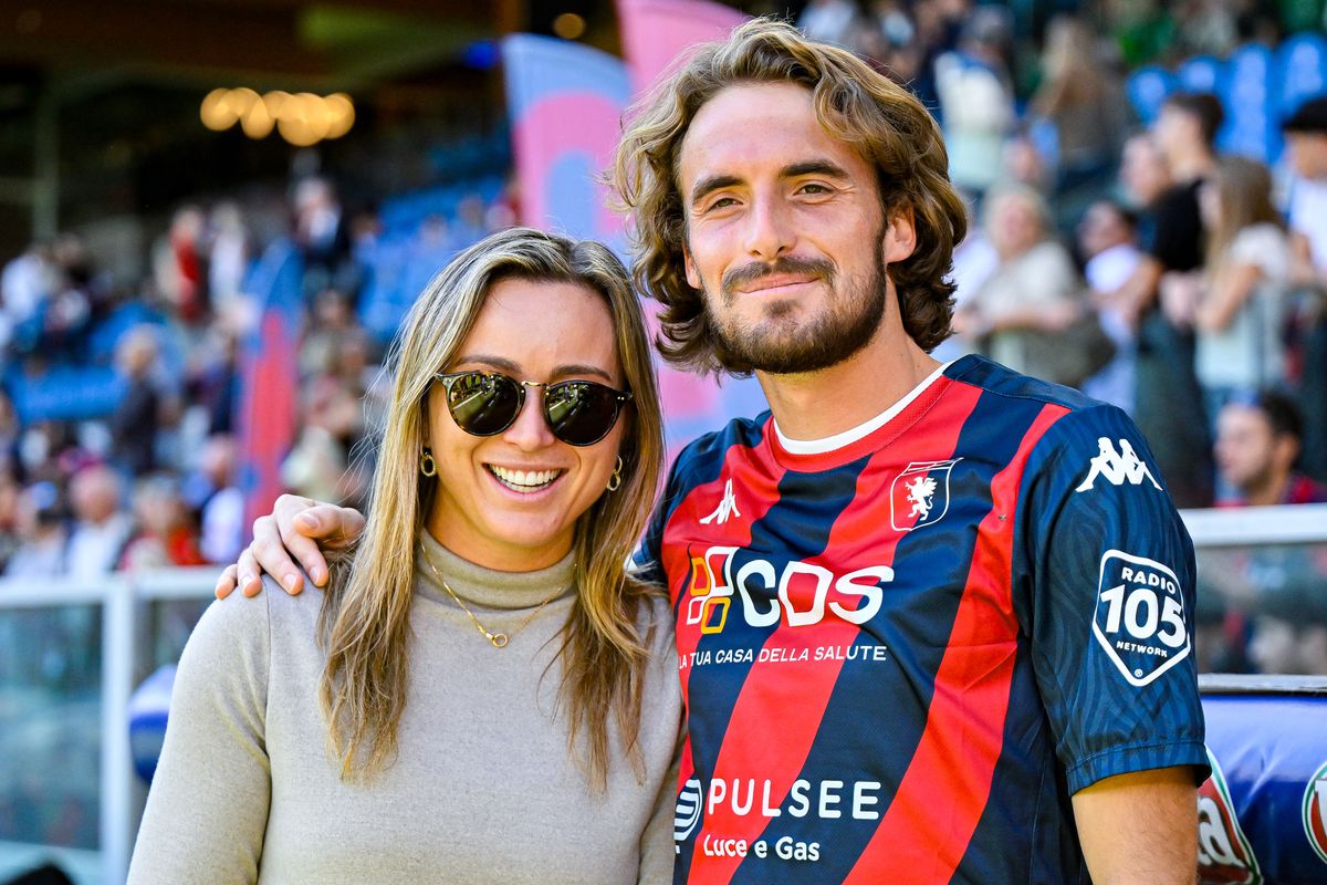 S-au dat de gol? Un interviu banal cu Badosa și Tsitsipas s-a transformat într-o „bârfă” virală: „Poate e un semn”