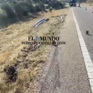 Imagini de la locul accidentului în care a murit Diogo Jota. FOTO: dailymotion.com