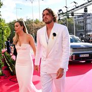 Paula Badosa și Stefanos Tsitsipas FOTO Getty Images