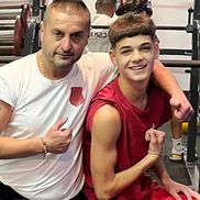 Ianis Doană și tatăl său, Leontin / Sursă foto: caon.ro