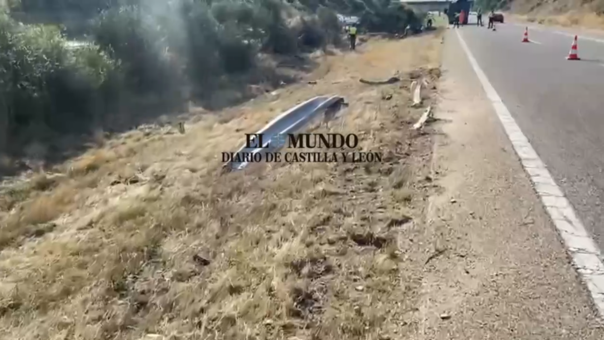 Imagini de la locul accidentului în care a murit Diogo Jota