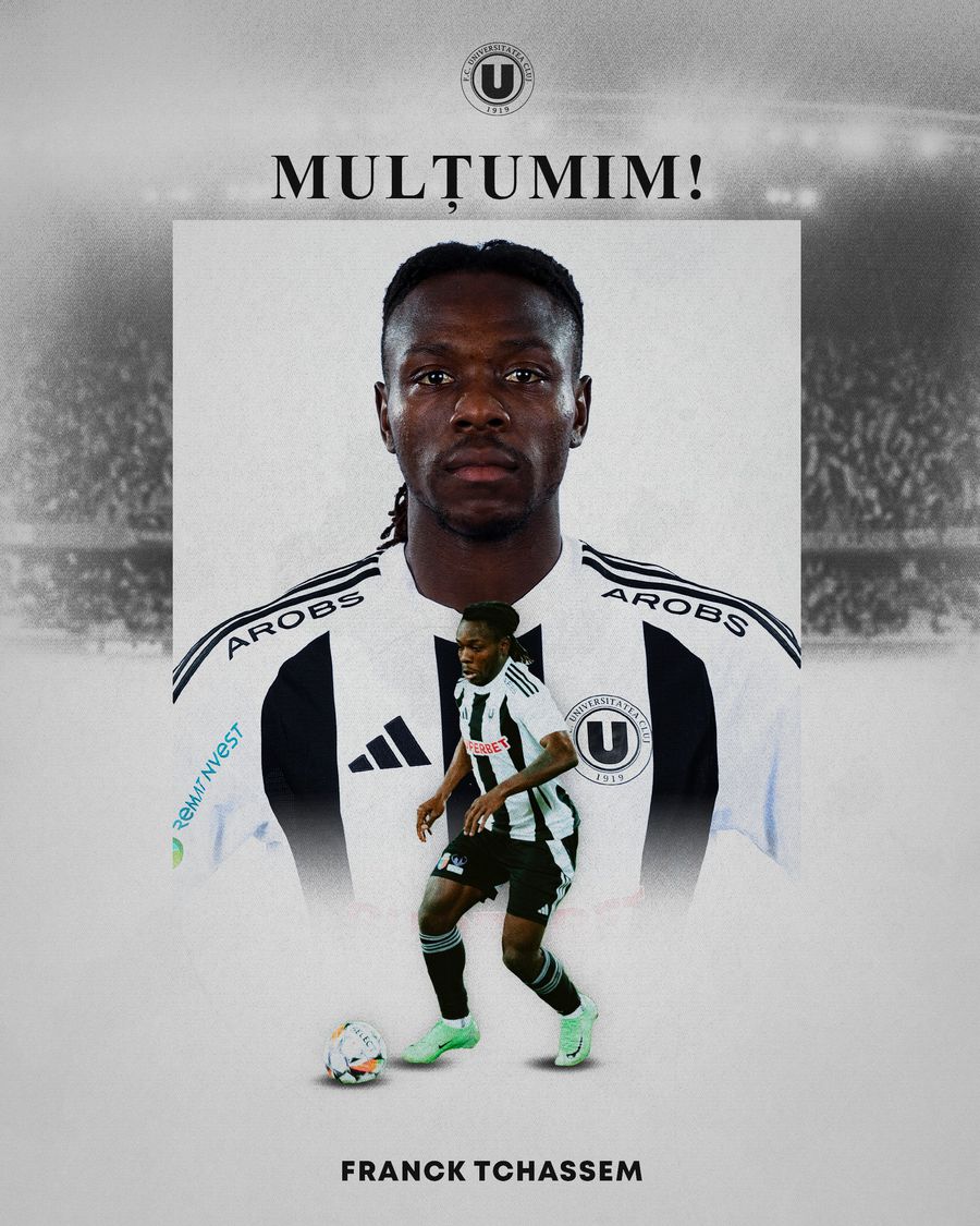 U Cluj a renunțat la un jucător! » Va continua în Superliga