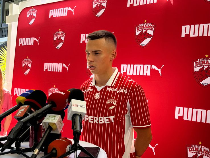 Dinamo și-a prezentat echipamentele pentru sezonul 2025-2026