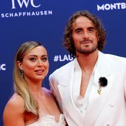 Paula Badosa și Stefanos Tsitsipas FOTO Getty Images