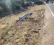 Imagini de la locul accidentului în care a murit Diogo Jota. FOTO: dailymotion.com