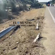 Imagini de la locul accidentului în care a murit Diogo Jota. FOTO: dailymotion.com