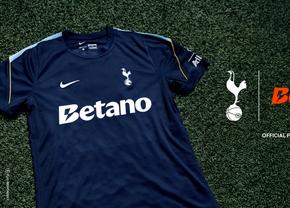 Tottenham Hotspur și Betano anunță un nou parteneriat strategic pe trei ani