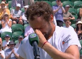 S-a transformat pe iarba de la Wimbledon! L-a eliminat și pe Joao Fonseca, apoi a izbucnit în lacrimi: „Nu știam dacă voi mai putea reveni”
