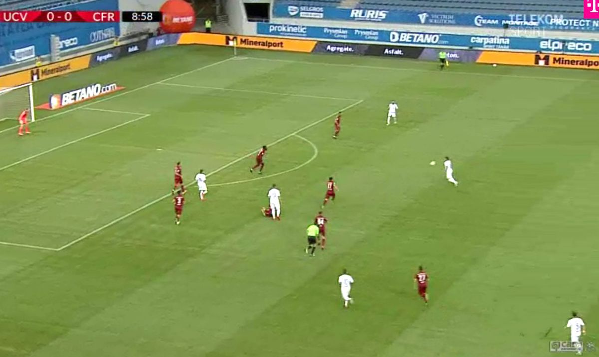 CRAIOVA - CFR CLUJ 1-3. Ritm incendiar în finala campionatului: golazo Nistor + Deac, două assisturi și un gol