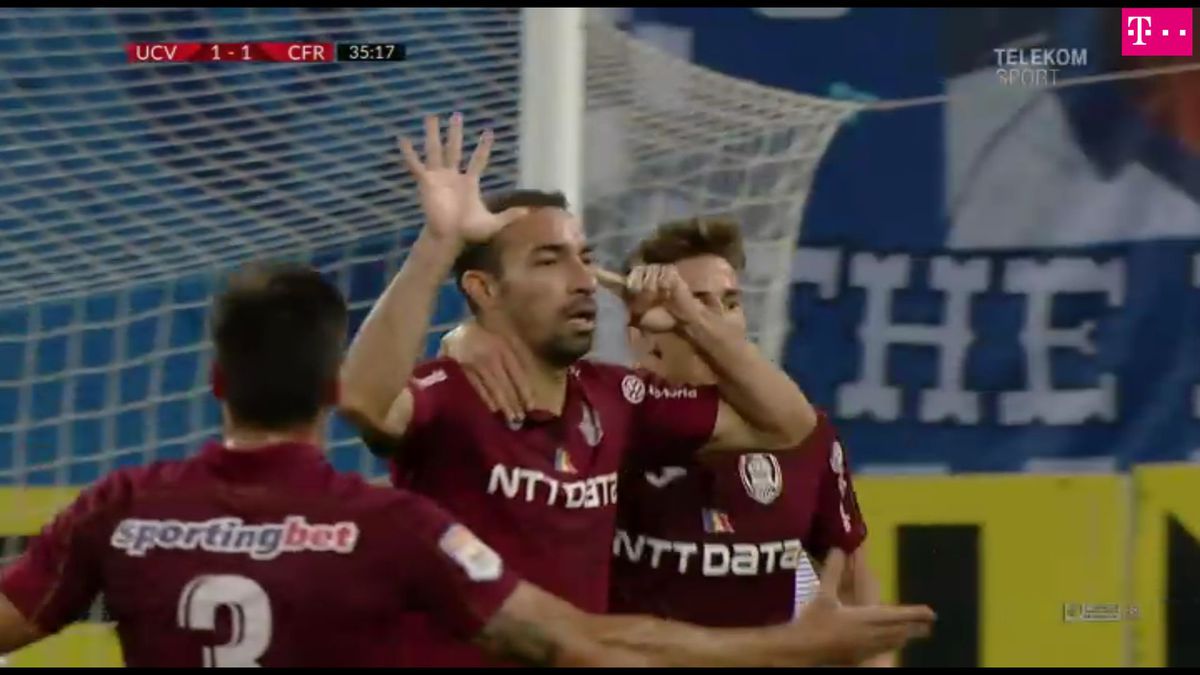 CRAIOVA - CFR CLUJ 1-3. Ritm incendiar în finala campionatului: golazo Nistor + Deac, două assisturi și un gol