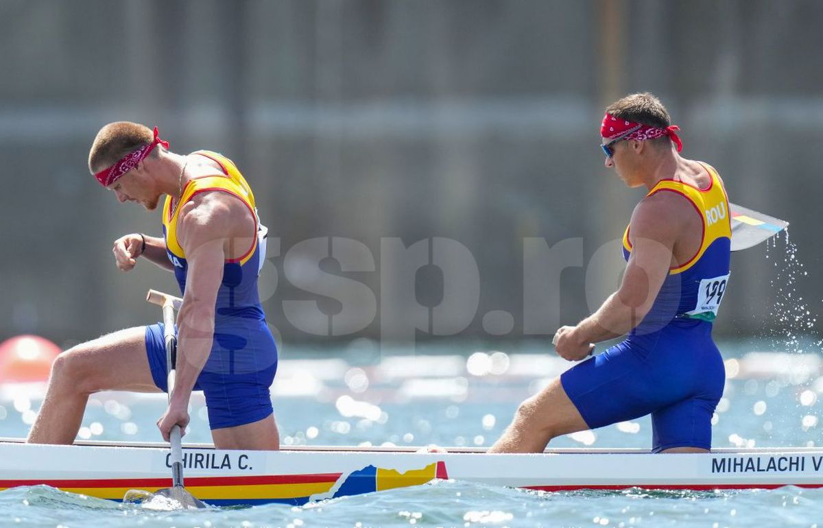 Canoe 1000m dublu - Cătălin Chirilă și Victor Mihalachi