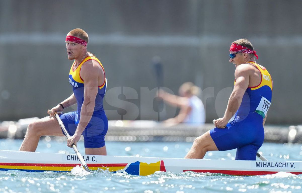Canoe 1000m dublu - Cătălin Chirilă și Victor Mihalachi