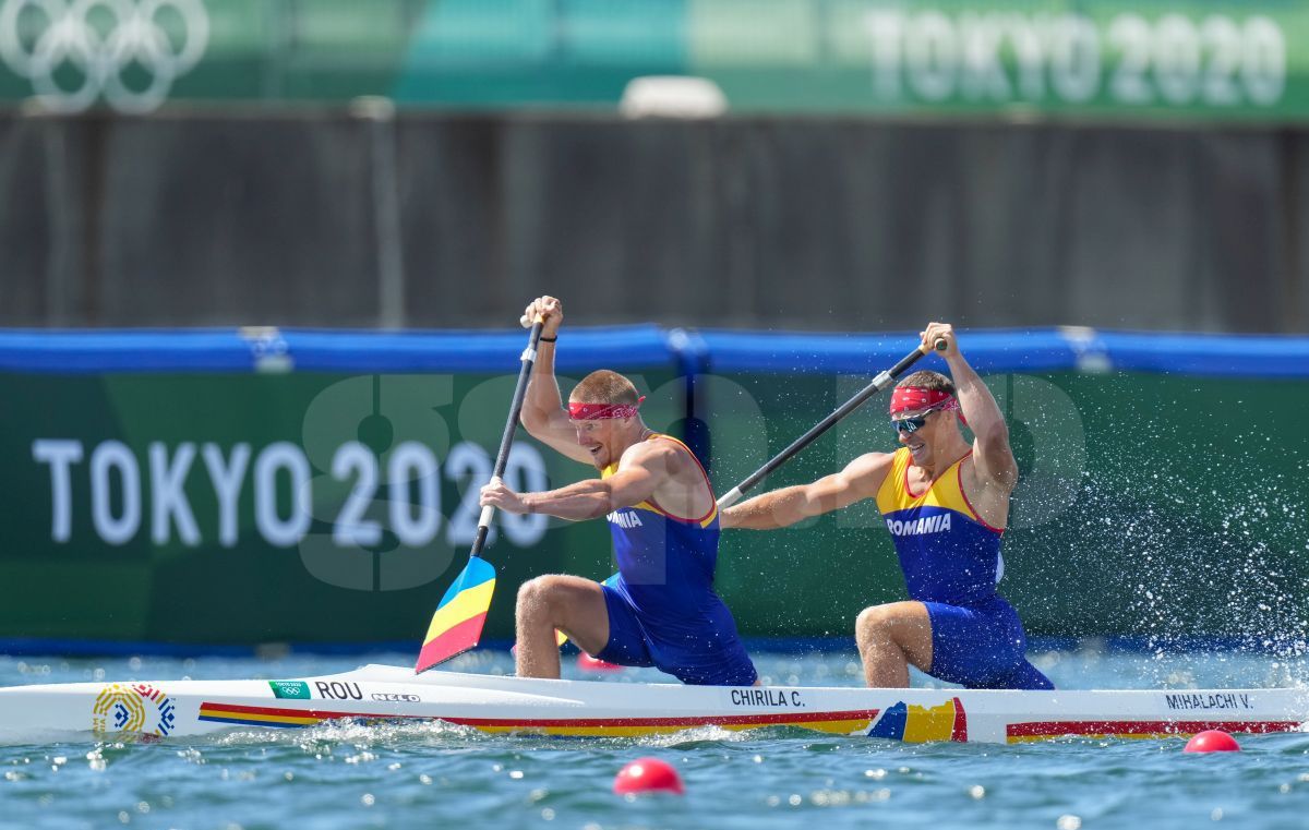Canoe 1000m dublu - Cătălin Chirilă și Victor Mihalachi