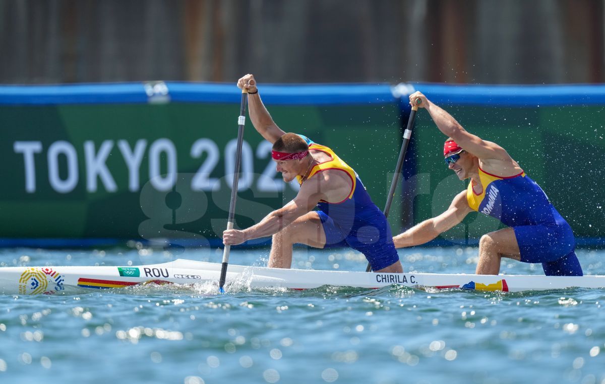 Canoe 1000m dublu - Cătălin Chirilă și Victor Mihalachi