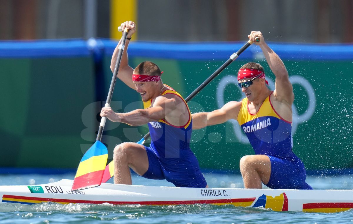 Canoe 1000m dublu - Cătălin Chirilă și Victor Mihalachi