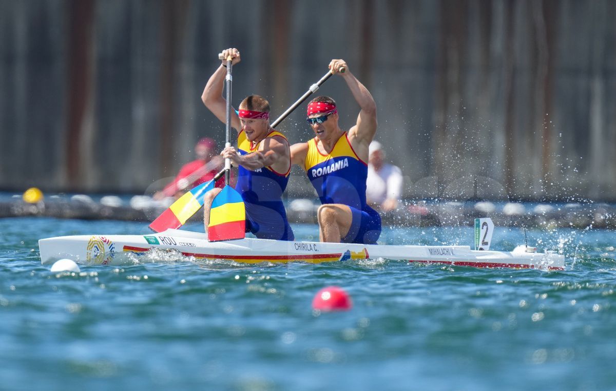 Canoe 1000m dublu - Cătălin Chirilă și Victor Mihalachi