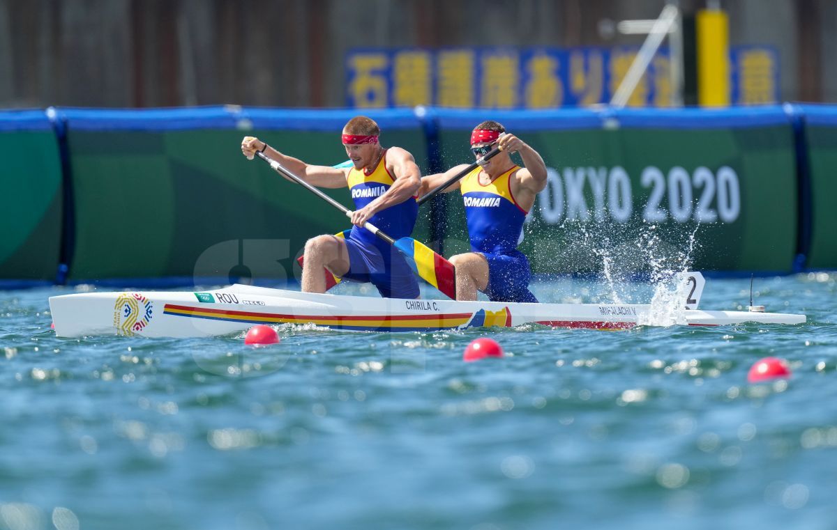 Canoe 1000m dublu - Cătălin Chirilă și Victor Mihalachi