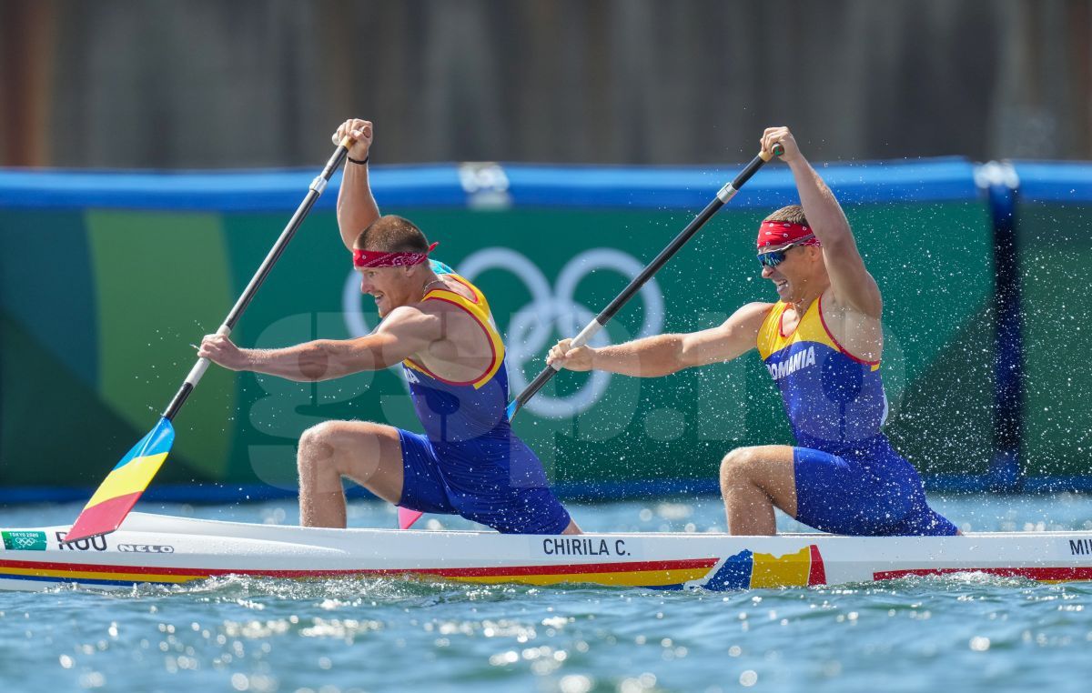 Canoe 1000m dublu - Cătălin Chirilă și Victor Mihalachi