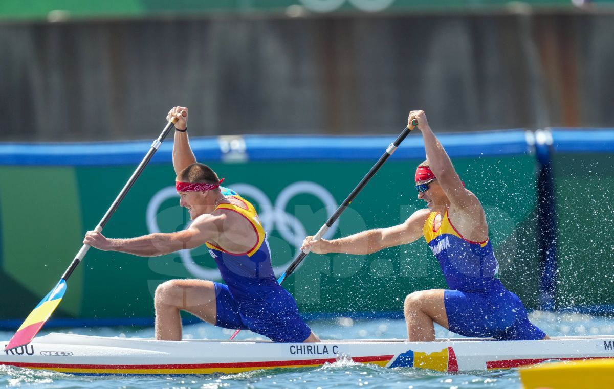 Canoe 1000m dublu - Cătălin Chirilă și Victor Mihalachi