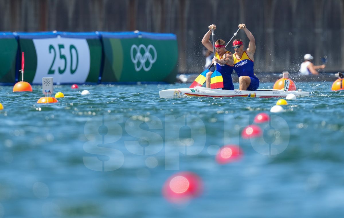 Canoe 1000m dublu - Cătălin Chirilă și Victor Mihalachi