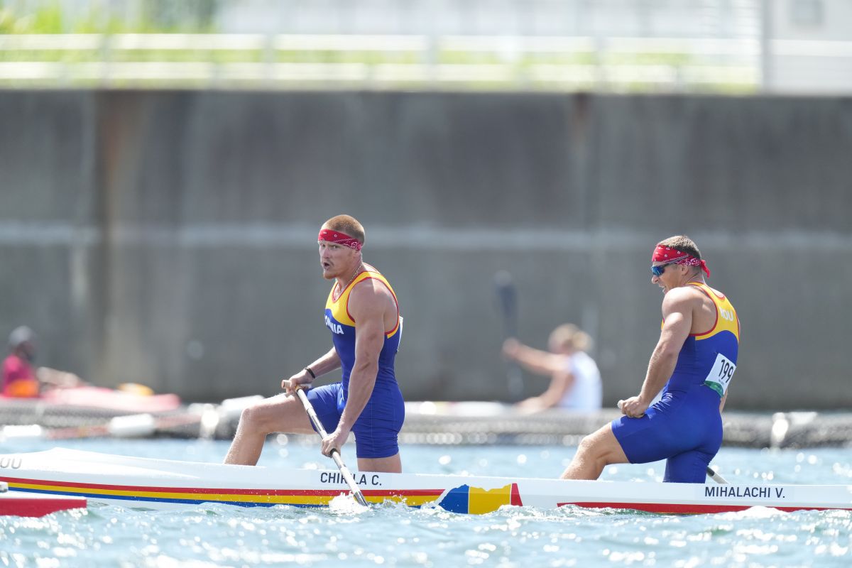 Canoe 1000m dublu - Cătălin Chirilă și Victor Mihalachi