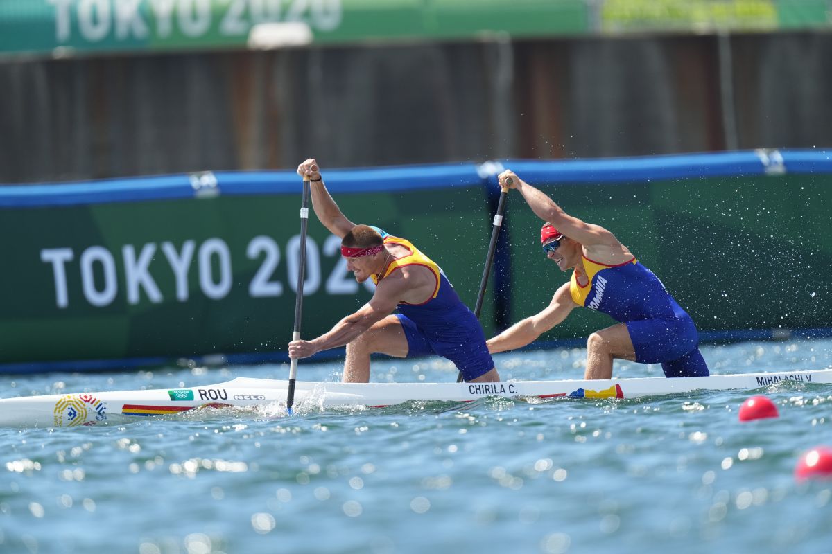 Canoe 1000m dublu - Cătălin Chirilă și Victor Mihalachi