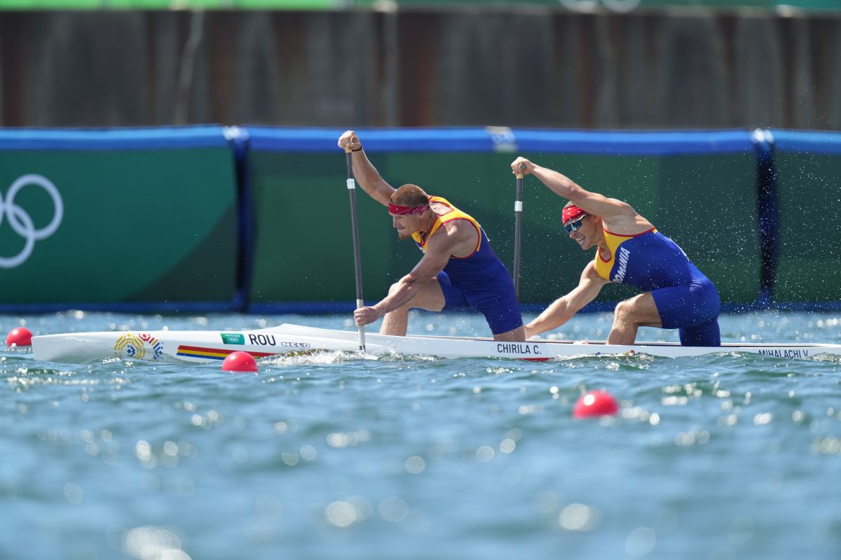 Canoe 1000m dublu - Cătălin Chirilă și Victor Mihalachi