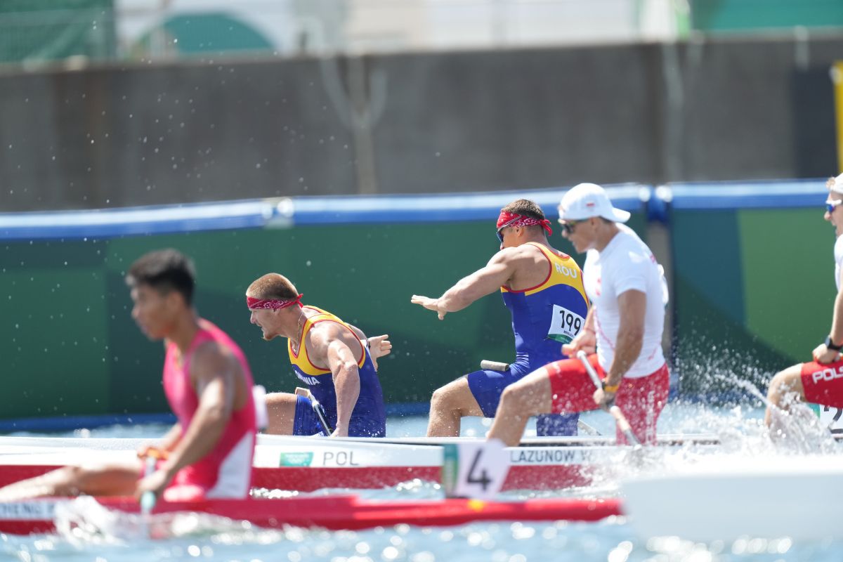 Canoe 1000m dublu - Cătălin Chirilă și Victor Mihalachi