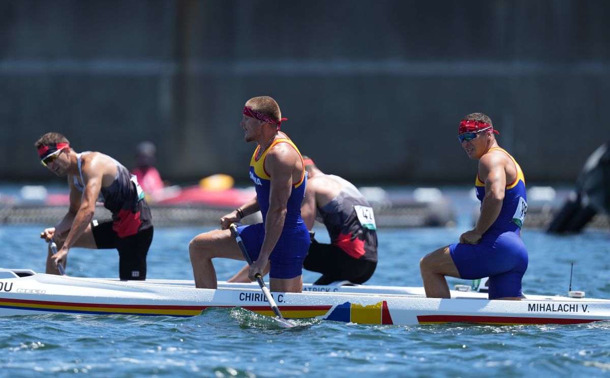 Canoe 1000m dublu - Cătălin Chirilă și Victor Mihalachi