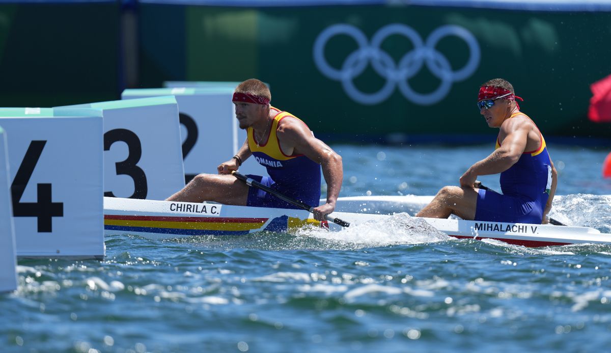 Canoe 1000m dublu - Cătălin Chirilă și Victor Mihalachi