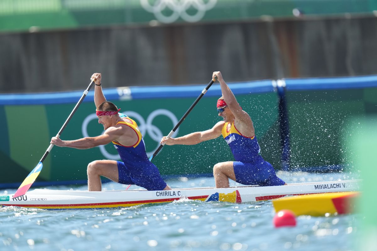 Canoe 1000m dublu - Cătălin Chirilă și Victor Mihalachi