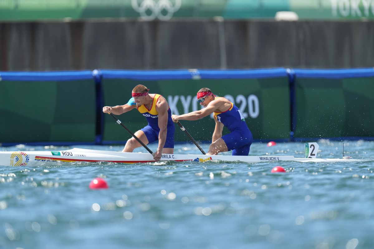 Canoe 1000m dublu - Cătălin Chirilă și Victor Mihalachi