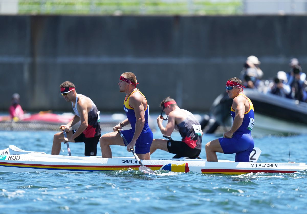 Canoe 1000m dublu - Cătălin Chirilă și Victor Mihalachi