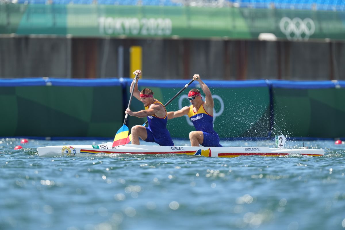 Canoe 1000m dublu - Cătălin Chirilă și Victor Mihalachi