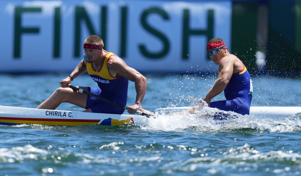 Canoe 1000m dublu - Cătălin Chirilă și Victor Mihalachi