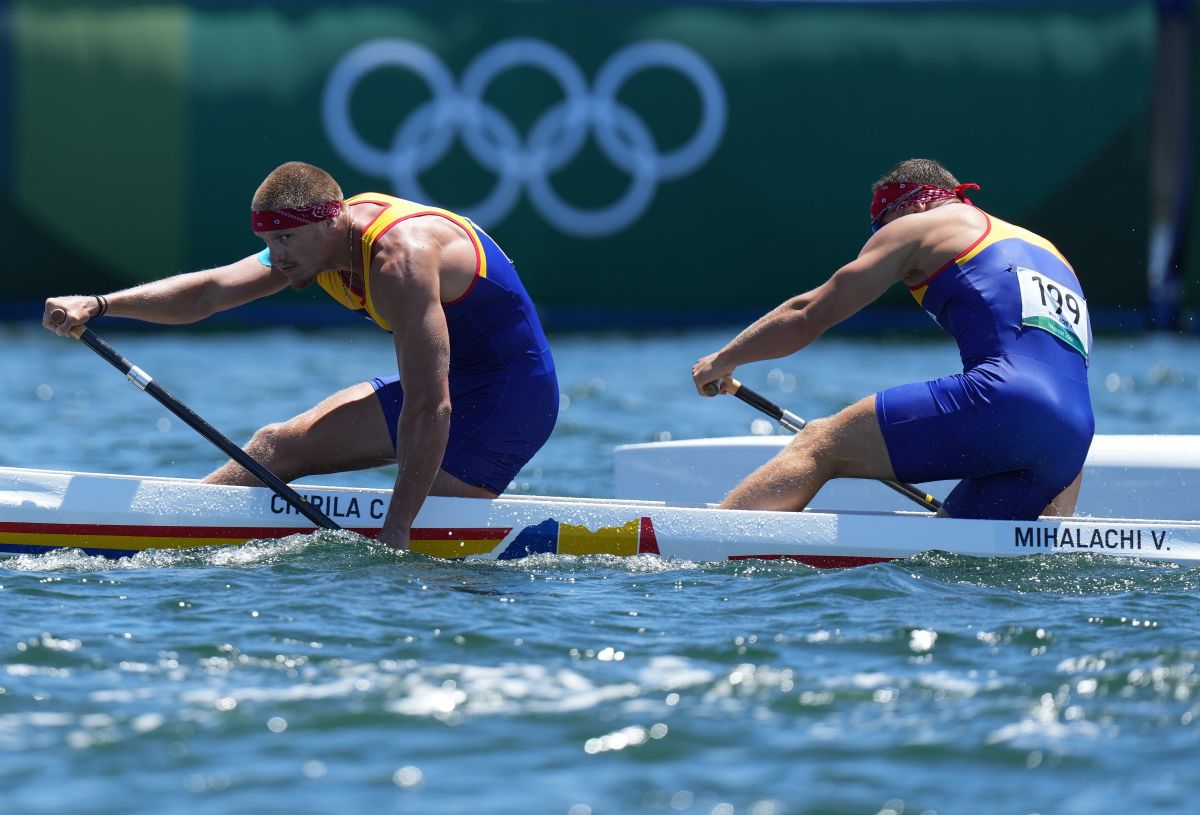 Canoe 1000m dublu - Cătălin Chirilă și Victor Mihalachi