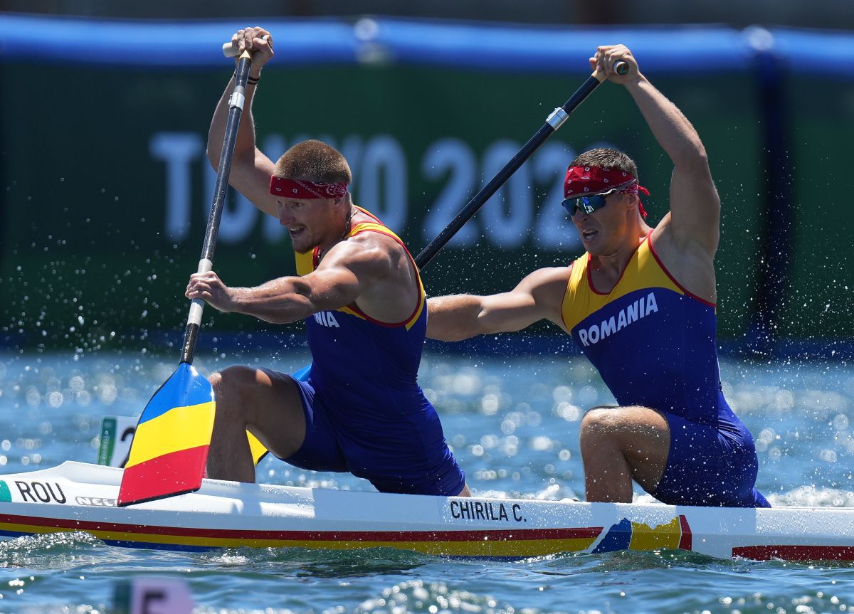 Canoe 1000m dublu - Cătălin Chirilă și Victor Mihalachi