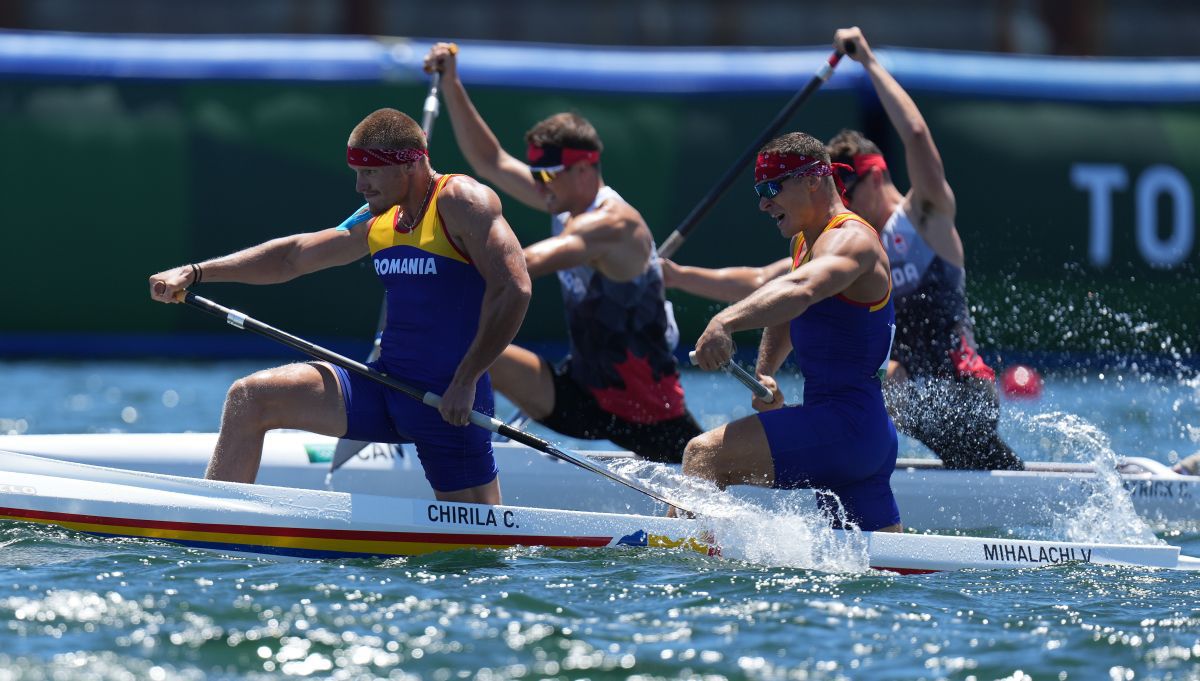 Canoe 1000m dublu - Cătălin Chirilă și Victor Mihalachi