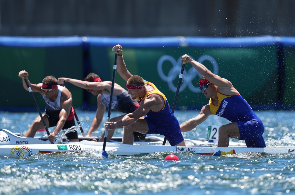 Canoe 1000m dublu - Cătălin Chirilă și Victor Mihalachi