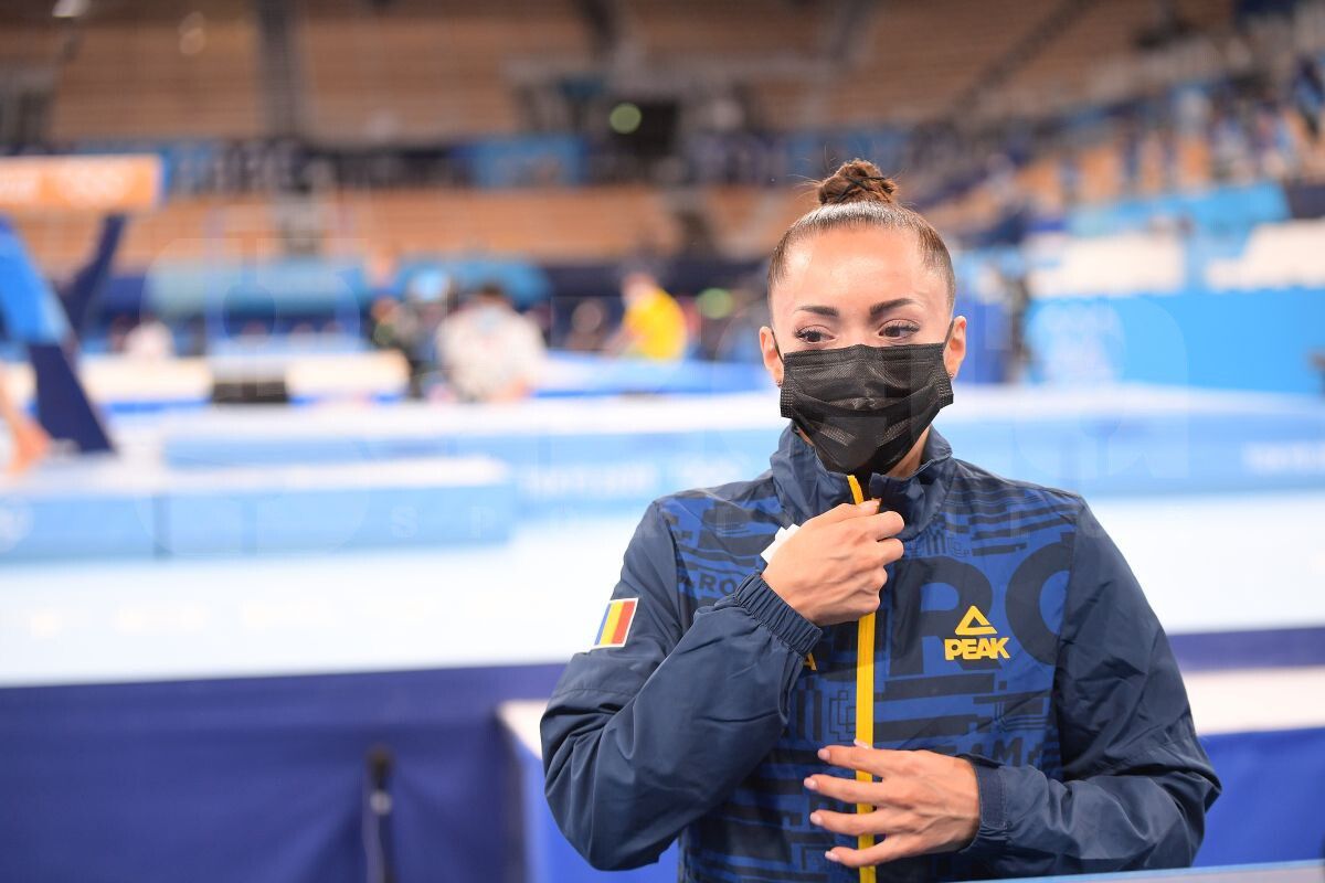 Accidentare Larisa Iordache - finala barna - Raed Krishan