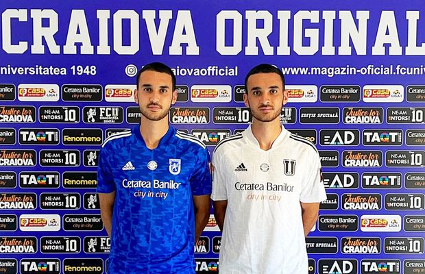 Două mutări la FCU Craiova » Au semnat „speranțele fotbalului oltean” + ce spune Mititelu Jr. despre Ondrasek
